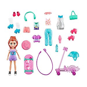 Boneca Polly Pocket Parque de Diversões dos Cachorrinhos - Mattel -  DiverMais