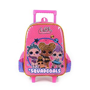 Mochila de Carrinho Luxcel Lol Rosa