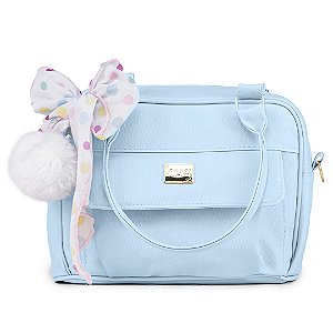 Bolsa de Maternidade Hug Média Requinte Azul