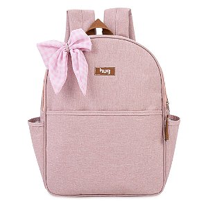 Mochila de Maternidade Hug Mescla Rosa