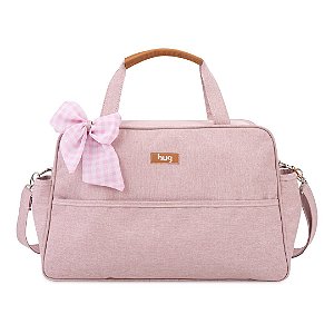 Bolsa de Maternidade Hug Grande Mescla Rosa