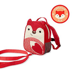 Mini Mochila Com Guia Skip Hop Zoo Raposa
