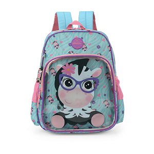 Mochila de Costas Luxcel Up4You Zebra Azul
