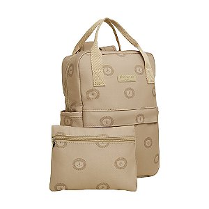 Mochila de Maternidade Pirulitando Baby Leão Caramelo
