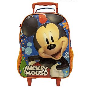Mochila de Rodinhas Xeryus Mickey Azul