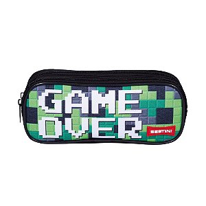 Estojo Duplo Sestini 21M Plus Game Preto