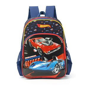 Mochila de Costas Luxcel Hot Wheels Azul