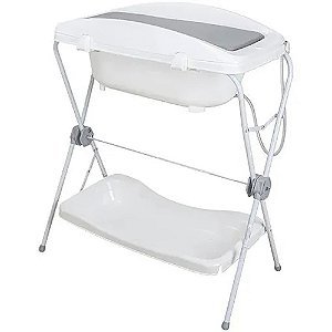 Banheira de Bebê Kiddo Shower Dobrável Cinza