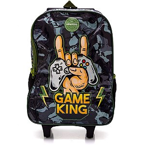 Mochila de Rodinhas Sem Alça Game Up4You Luxcel Verde