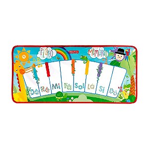 Tapete Musical Fisher-Price Interativo Notas Musicais Colori