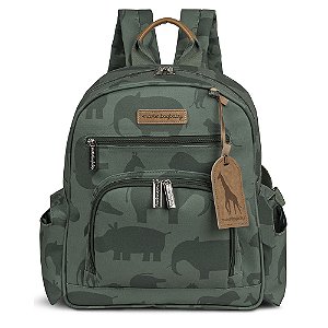 Mochila de Maternidade MasterBag Noah Safari Verde