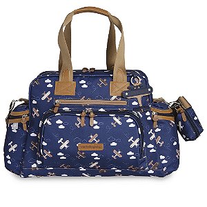 Bolsa de Maternidade MasterBag Térmica Everyday Avião Azul