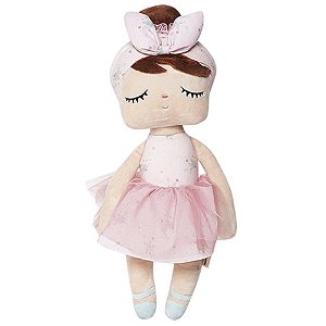 Boneca Metoo Angela Tiptop Mila 33Cm Rosa