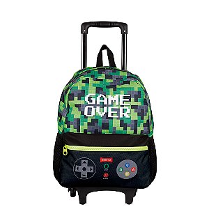 Mochila de Rodinhas Sestini Game Plus Verde
