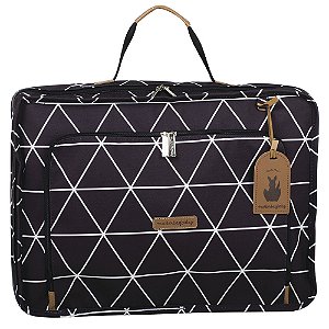Mala de Maternidade Vintage Masterbag Manhattan Preto