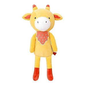 Boneco de Pano Pelúcia Girafa Metoo Amarelo