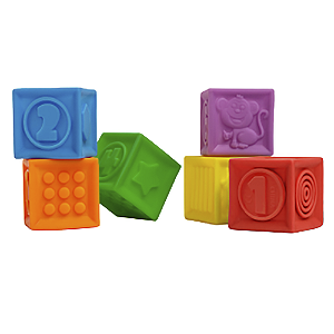 Brinquedo Cubo de Atividades Buba Colorido