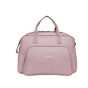 Bolsa de Maternidade Pirulitando Baby Grande Bolinhas Rose