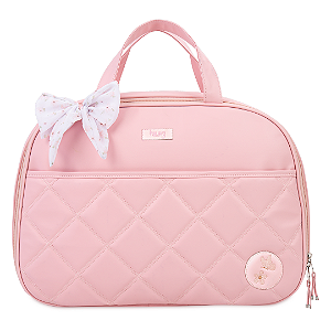 Bolsa de Maternidade Extra Grande Hug Graça Rosa