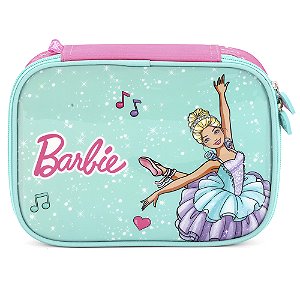 Estojo Box 100 Pens Luxcel Barbie Verde