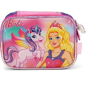 Estojo Box 100 Pens Luxcel Barbie Roxo
