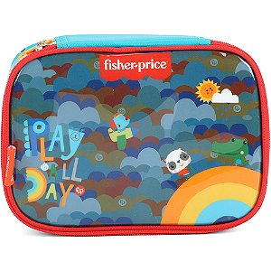 Estojo Box 100 Pens Luxcel Fisher-Price Verde