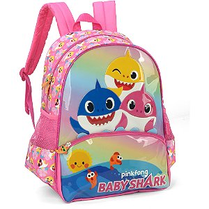 Mochila de Costas Luxcel Baby Shark Pink