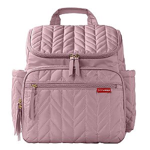 Mochila de Maternidade Forma Skip Hop Lilás Rosado