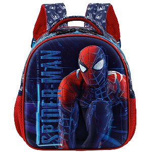 Mochila de Costas Pequena Xeryus 10 Spider Man SE Azul