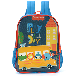 Mochila de Costas Luxcel Fisher-Price Azul