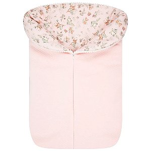 Porta Bebê Hug Floresta Magia Rosa