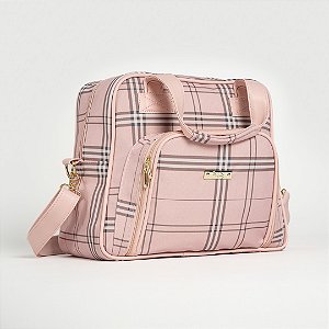 Bolsa de Maternidade Hug Média Noruega Rosa