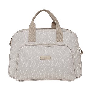 Bolsa de Maternidade Pirulitando Baby Grande Pomar Bege