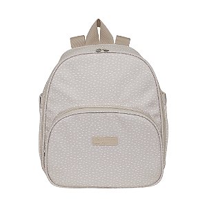 Mochila de Maternidade Pirulitando Baby Pomar Bege