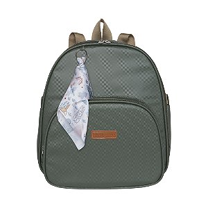Mochila de Maternidade Pirulitando Baby Brotinho Verde Musgo