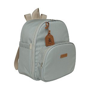 Mochila de Maternidade Pirulitando Baby Cuidado Verde
