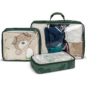 Organizador de Mala MasterBag Safari Verde