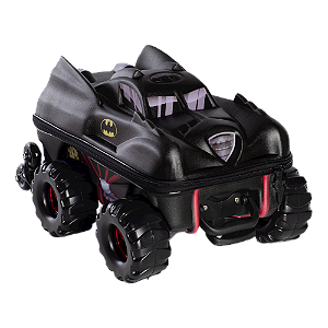 Mochila de Rodinhas 3D Maxtoy Batmóvel Monster Trucks Preto