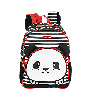 Mochila de Costas Sestini Média Kids X Panda 4 Colorido