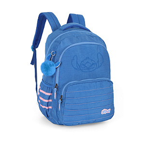 Mochila de Costas Luxcel Stitch Comp Laptop Azul