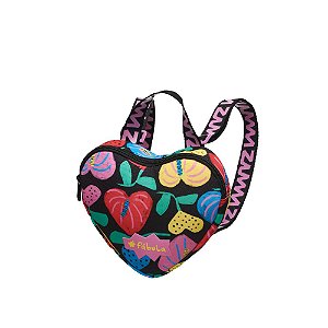 Mini Mochila Fábula Zumzum Amor de Flor Colorido
