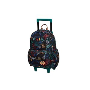Mochila de Carrinho Fábula Zumzum Dino Selva Colorido