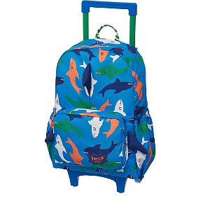 Mochila de Carrinho Fábula Zumzum Tubarão Azul