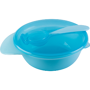 Bowl Buba Com Tampa e Talher Azul