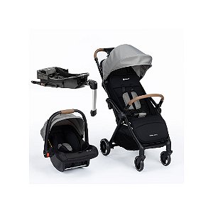 Carrinho de Bebê Safety 1ST Com Trio Spark Plus Isofix Grey