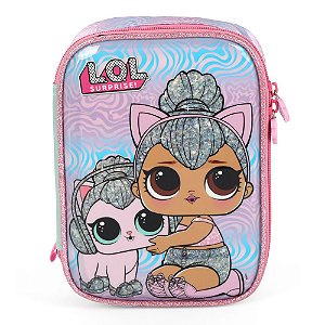 Estojo Box 100 Pens Luxcel Lol Surprise Pet Violeta