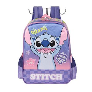 Mochila de Costas Luxcel Stitch Ohana Violeta
