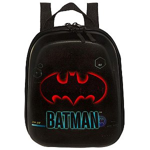 Mochila Pequena Maxtoy Batman Preto