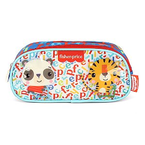 Estojo Escolar Luxcel Fisher-Price Colorido