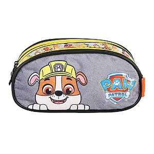 Estojo Escolar Luxcel Patrulha Canina Amarelo